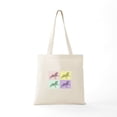 thumbnail image 6 of CafePress - Horse Quad Tote Bag - Unisex Canvas Tote Bag, Beige, 1-Piece, 6 of 7