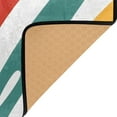 thumbnail image 4 of Ryvnso Rainbow Geometric Stripes Lines Area Floor Mats Large Nursery Rugs Non-Slip Carpets Doormat 36" x 24", 4 of 7