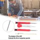 thumbnail image 3 of High quality 10PCS woodworking marking pen + alloy marking pen + white rod, 3 of 5