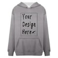 thumbnail image 6 of SIYUDAN Womens Hoodie Long Sleeve Pullover Hoodie Cozy Sweatshirts for WomenBlue Crewneck Sweatshirt Fall Sweatshirt College Clothes for Women, 6 of 8