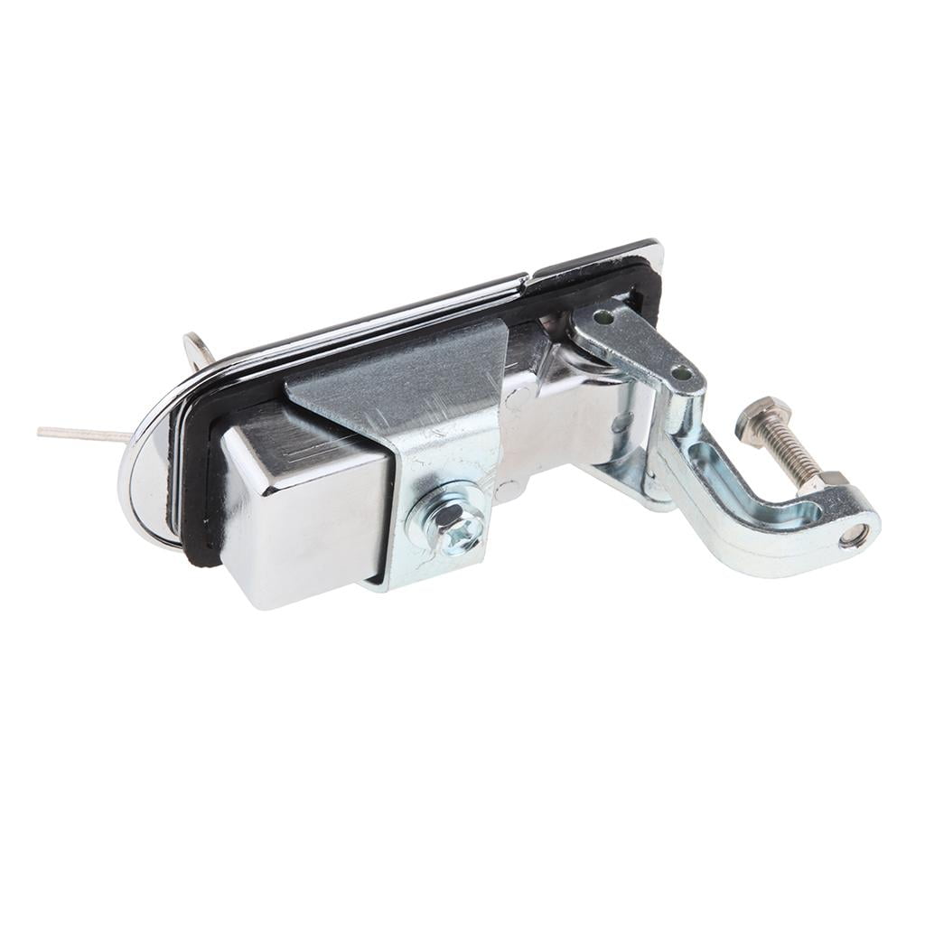 RV Baggage Compartment Door Lock - Flush Mount Compression Latch Key Locking w/ Keys for Boat Door Cabinet Floor