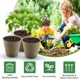 thumbnail image 2 of Elegant Choise 50-100PCS Biodegradable Nursery Pots Garden Plant Grow Seedling Planting Pots, 2 of 17