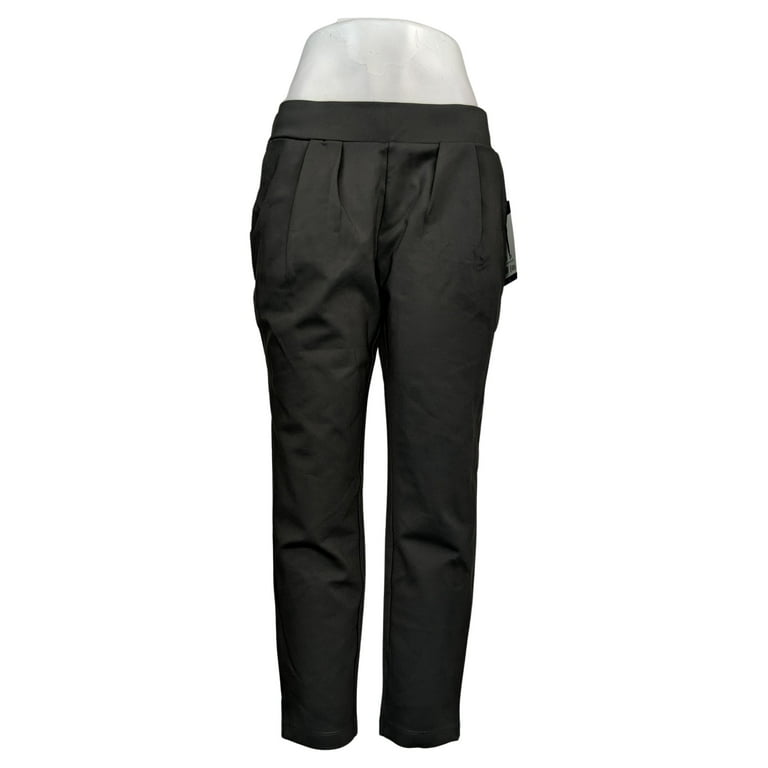Mondetta Women's Pants Sz L Pull On Wrinkle Resistant w/ Stretch Gray  Regular Size