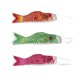 thumbnail image 1 of 3 banderas japonesas de peces koi, pancarta colgante japonesa Koinobori para el Día del Niño Rojo Rosa Verde 55cm, 1 of 9
