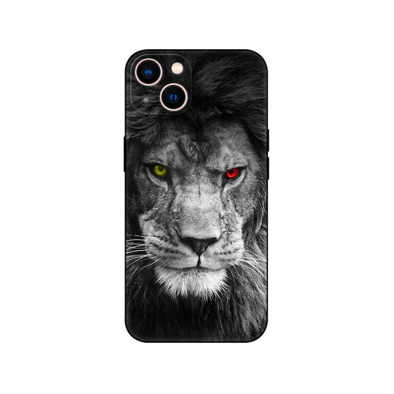 DMERBYL Case Compatible with iPhone 14 Pro Max(6.7 Inch) Case,Evil Lion Case for iPhone Case Men Boy,Drop tection Cool Pattern with Soft TPU Bumper Case for iPhone Case
