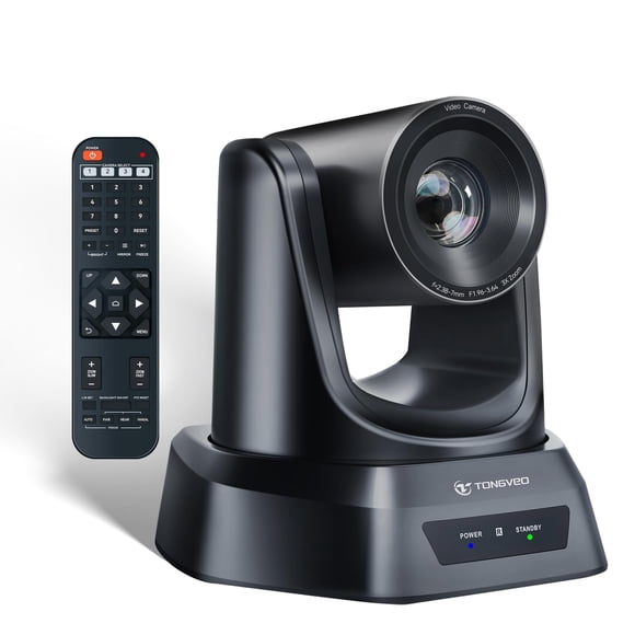 Cámara PTZ TONGVEO 3X Zoom óptico 1080P 60 fps HDMI USB 3.0