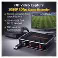 thumbnail image 3 of 1080P HD Game Recorder, Smart Video Capture Hub with MIC Port, 3 of 7