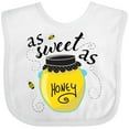 thumbnail image 3 of Inktastic As Sweet As Honey Boys or Girls Baby Bib, 3 of 4