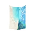 thumbnail image 2 of CADecor Sea Beach Ocean Wave Wall Tapestry Wall Hanging Wall Art Home Decor 40x60 inches, 2 of 2