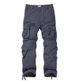 thumbnail image 3 of Pantalones Cargo Match para Hombre Salvaje Gris Talla 34, 3 of 6