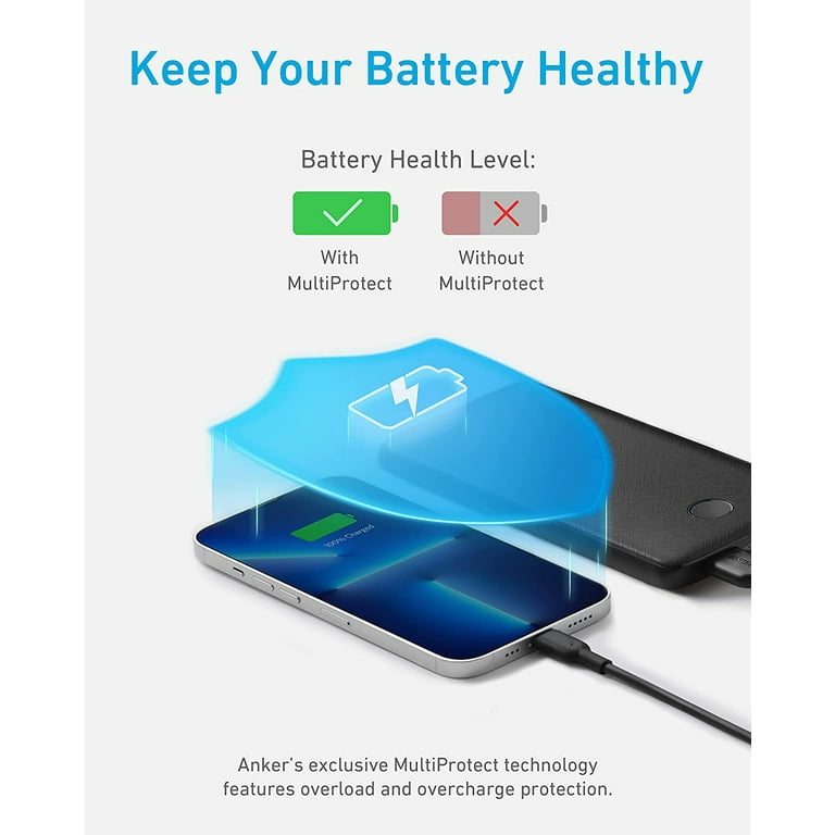 Anker PowerCore Slim 10000mAh Portable Charger, Fast Anker PowerCore Slim 10000mAh Portable Charger, Fast