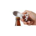 thumbnail image 3 of CRKT Eat'N Tool Outdoor Spork Multitool: Durable and Lightweight, for Camping, Hiking, Backpacking and Outdoors Activities, Silver, Carabiner 9100C, 3 of 5
