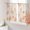 Orange, variant on Sheer Curtains 45 Inch Length 2 Panels Set for Kitchen, Sage Green Starfish Semi Sheer Curtains for Windows, Coastal Nautical Seahorse Conch Voile Window Treatments Rod Pocket Curtain