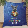 thumbnail image 3 of Autism Awareness Scottish Terrier Accept Understand Love Quilt Blanket Scottie Dog Lover Gifts Cozy Comforter Throw Blanket - 12003, 3 of 5