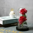 thumbnail image 2 of VerPetridure Romantic Glass Rose Wedding Decoration Home Furnishing Holiday Gifts, 2 of 2