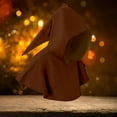 thumbnail image 3 of Halloween Cagoule Créative Halloween Chevalier à Capuche à Capuche pour Hommes Femmes Brun, 3 of 7