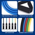 thumbnail image 6 of kibhous Resistance Bands Set with Handles for Stretching, Gym, Muscle Training, and Home Workouts, 6 of 6