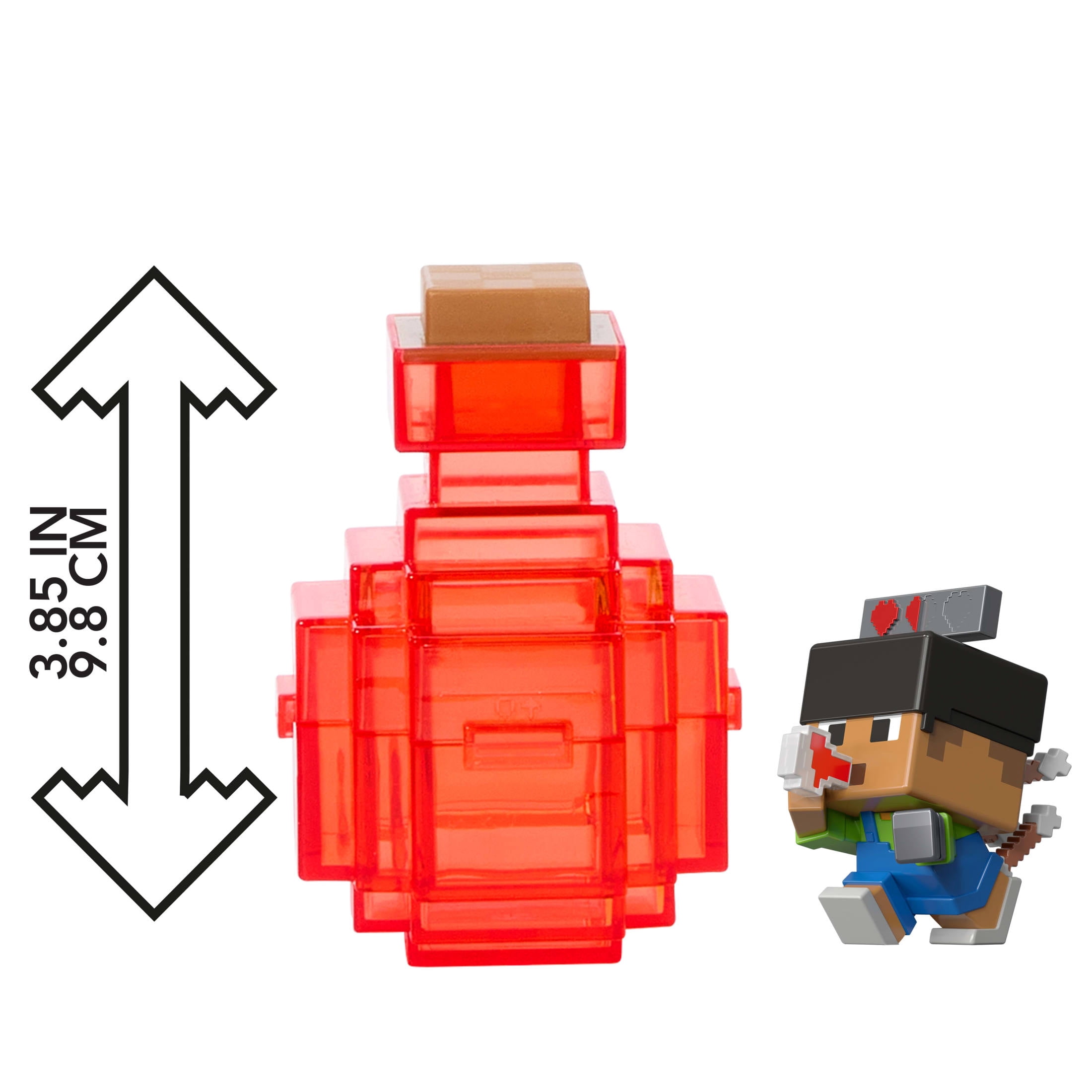 Minecraft Mini Mode Potion Brewing Action Figures with Color Reveal