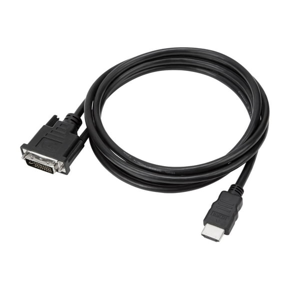 Targus 1.8M HDMI (M) to DVI (M) Cable - 6 ft DVI/HDMI Video Cable for Video Device, Notebook, DVD Player, TV - First End: 1 x HDMI Digital Audio/Video Male - Second End: 1 x DVI-I (Single-Link) Dig...