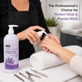 thumbnail image 4 of PRO NAIL - Healing Therapy Massage Lotion - Professional Pedicure, Body and Hot Oil Manicure, Infused with Natural Oils, Vitamins, Panthenol and Amino Acids (Lavender, 32 Ounce), 4 of 7