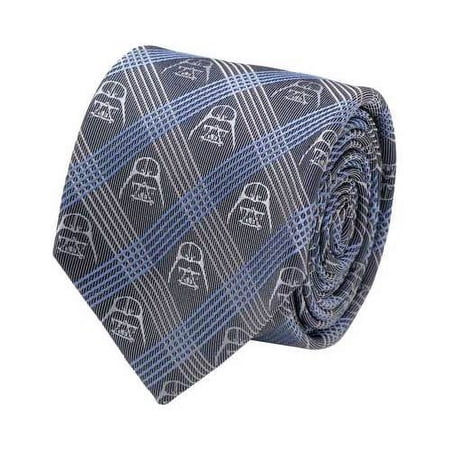 men's cufflinks inc darth vader plaid tie