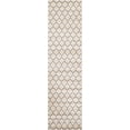 thumbnail image 2 of Unique Loom 3115941 2 ft. 7 in. x 10 ft. Philadelphia Trellis Runner Rug, Beige, 2 of 2