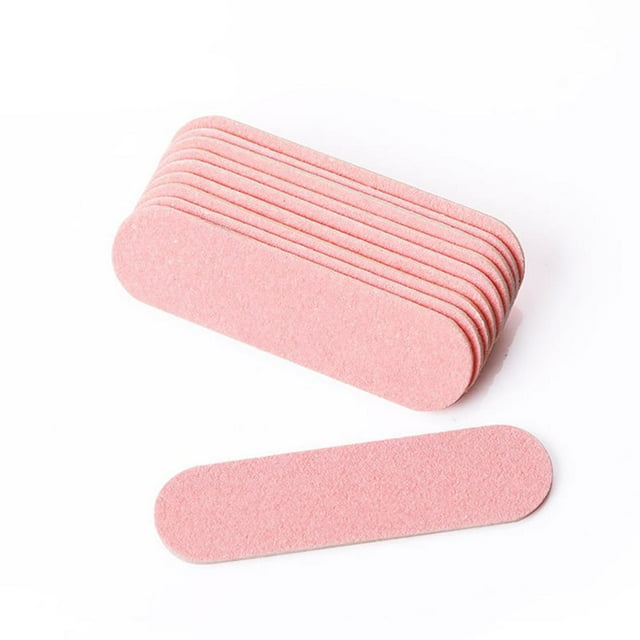10pcs Mini Double Sided Nail File Nail Equipment Buffer Files Manicure Tool