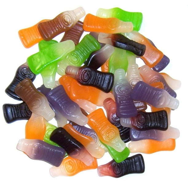 Vidal Mini Soda Pop Mix Gummy Candy, 2.2 Pound Bag