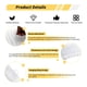 thumbnail image 3 of Organizador De Herramientas, Caja De Almacenamiento De Piezas, Uso Múltiple, 36 Rejillas, Divisores Ajustables, PP Limpio, Resistente Para Joyería, 3 of 7