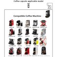 thumbnail image 3 of Cápsulas de café Nespresso reutilizables y recargables, cápsulas Nespresso reutilizables con cuchara y cepillo, 6 uds., 3 of 5
