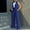 Blue, variant on Daolelai Women's Solid Color Vest Waistcoat Suit Wide Leg Pants Trousers Casual Suit