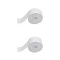 thumbnail image 1 of Advancent Tira de sellado de pared de PVC, cinta impermeable, autoadhesiva, para cocina, baño, blanco Blanco 2Conjunto, 1 of 1