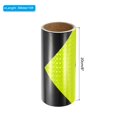 thumbnail image 2 of Unique Bargains Ruban Réfléchissant Ruban de Sécurité Imperméable de 8 Pi x 10 Pi, Jaune Fluo Noir, 2 of 6