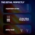 thumbnail image 2 of Y YUNHSOM The World is Yours Neon Sign, UV Printing Usb Power Dimmable Led Light Signs for Wall Decor,for Office, Graduation Party, Birthday Gifts(16.5*11.8 Inch), 2 of 7