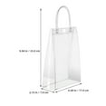 thumbnail image 2 of IDEANATEGRATE 12Ud Bolsas PVC Transparentes Con Asas Ideales Para Empaques Y Celebraciones, 2 of 8