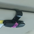 thumbnail image 2 of Kenally Estuche para gafas de sol para coche, soporte de almacenamiento para gafas de sol, Clip de montaje para gafas, accesorios para automóviles Vehículos, repuestos y accesorios Mis Rosa roja Kenally CZ8483-03B, 2 of 6