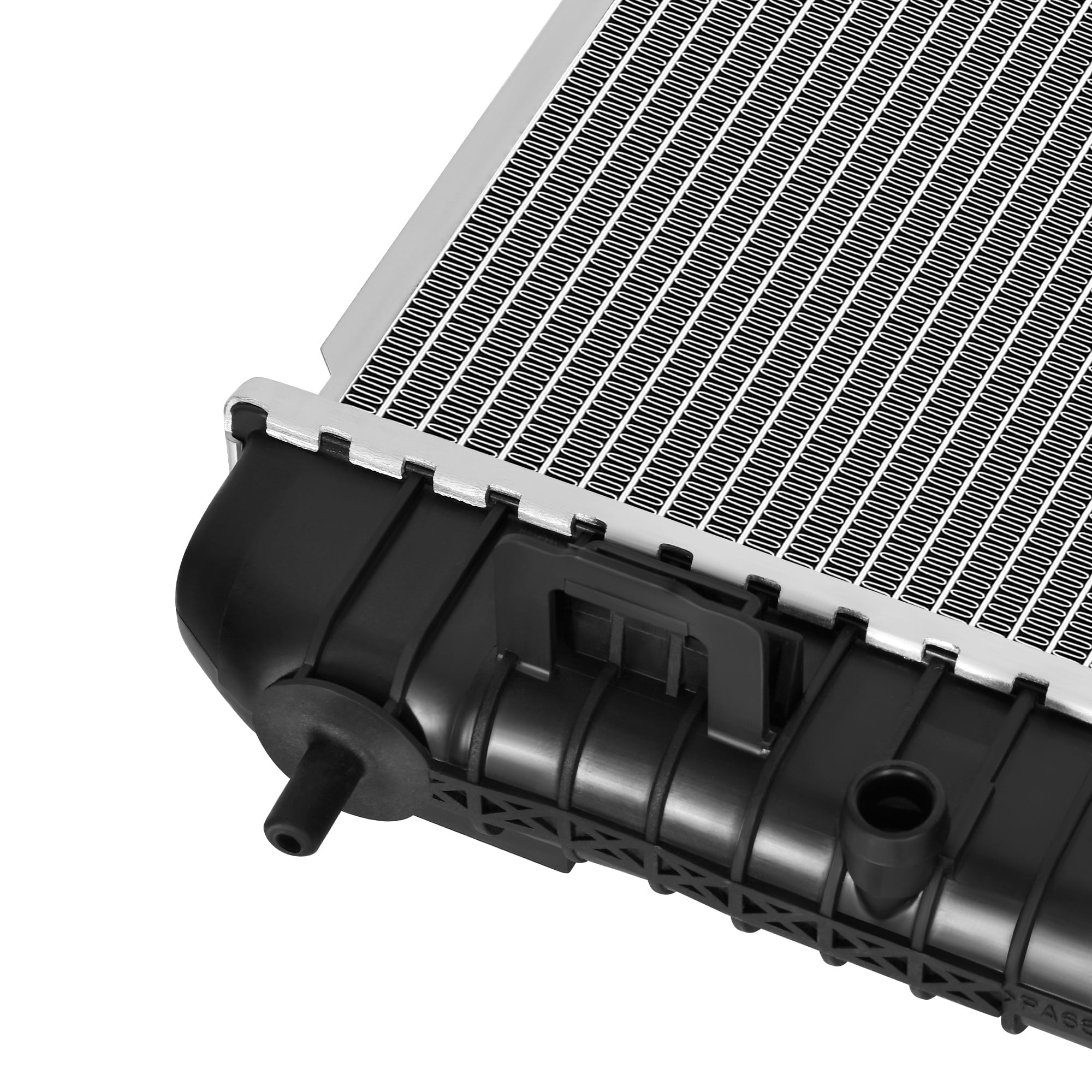 LEDKINGDOMUS Direct Fit Aluminum Radiator for 2003-2007 Ford Courier 1.6L L4 & 2005-2016/2019 Fiesta 1.6L L4 Replaces AE8Z8005B CU13201