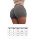 thumbnail image 3 of Soidarity Gewe Yeeli Mujeres Fitness Yoga Pantalones cortos Entrenamiento Ropa interior Elástico Anti Exposición Seguridad Uniforme atlético gris XL Soidarity FS11799-12, 3 of 6