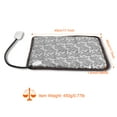thumbnail image 2 of 1Pc 17.7x17.7in Pet Heating Pad, Indoor Waterproof Electric Heating Pad for Dogs Cats, Grey, 2 of 10