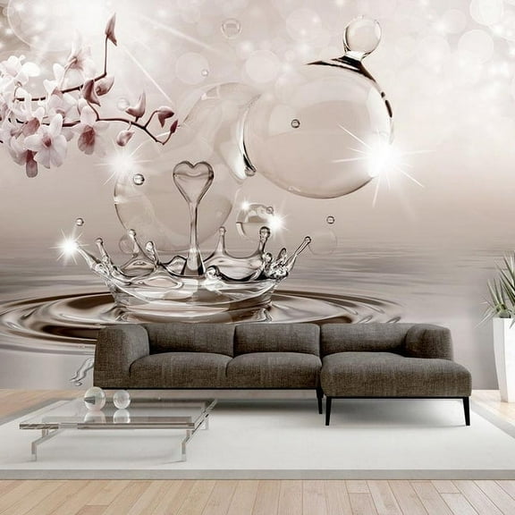 Tiptophomedecor Glam Wallpaper Wall Mural - Nature Of Love