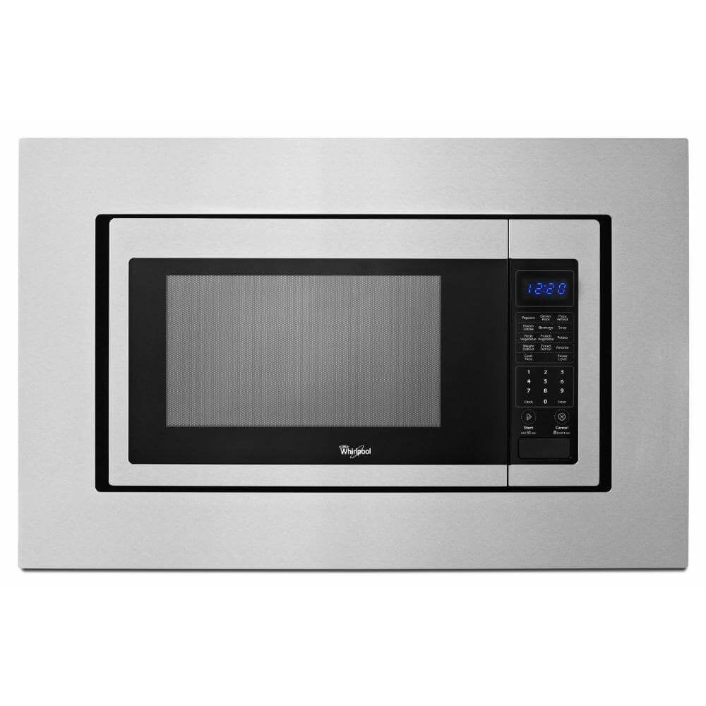 Whirlpool MK2160AZ - Microwave oven trim kit - stainless steel