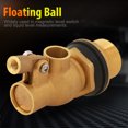thumbnail image 4 of Keenso Stainless Steel Float Valve Kit, Float Valve, For Oil For Water, 4 of 8