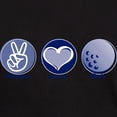 thumbnail image 3 of CafePress - Peace Love Golf Dark T Shirt - Men's Classic Graphic Cotton T-Shirt, 3 of 4
