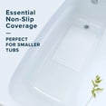 thumbnail image 2 of Medium Rubber Bath Safety Mat By Slipx Solutions: White In-Tub Suction Cup Mat, 2 of 6
