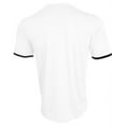 thumbnail image 2 of Epic Men's Two-Button Henley Short-Sleeve Baseball & Softball Jersey, 2 of 2