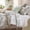 Green, variant on 100% Cotton Duvet Cover King Size Botanical Floral Bedding Set 3 Pcs Soft & Breathable Cotton Duvet Cover Set with Zipper Closure Leaf Floral Print French Country Comforter Cover Set