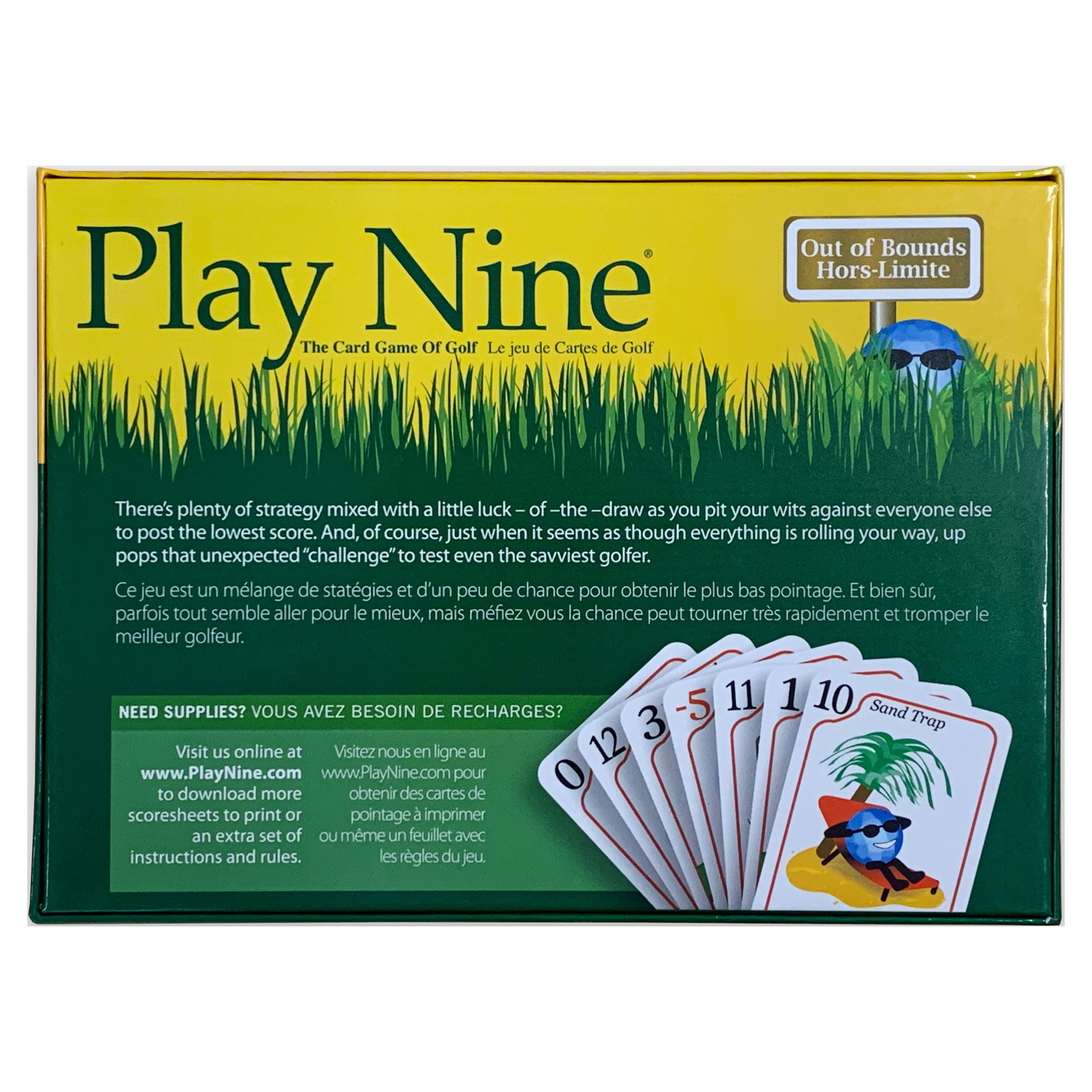 Golf Card Game Rules (Printable): How to play 9, 6 & 4 Golf