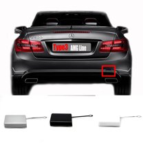 Trimla Rear Tow Cover Fit 09-12 Mercedes-Benz E-class W212 S212 AMG Line for E200 E220 E240 E270 E280 E320 E420 E430 E500 E55 E63 2009 2010 2011 2012 bumper Hook Eye Cap A2128850426