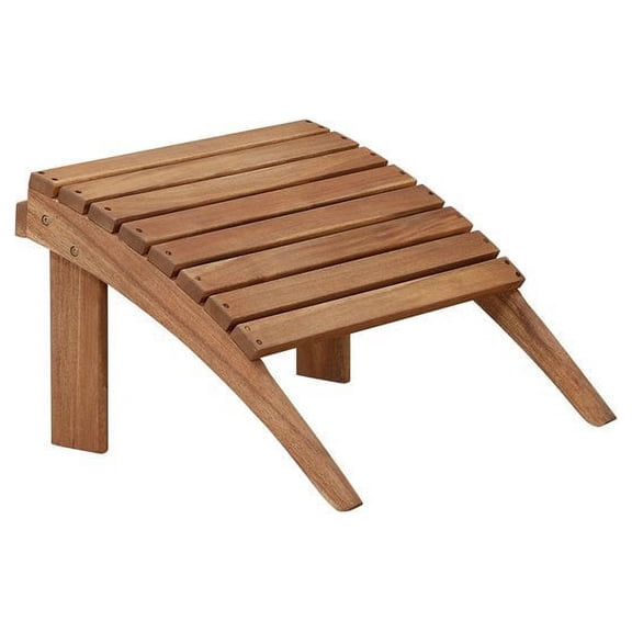 Pemberly Row Ottoman in Teak