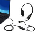 thumbnail image 1 of Computer Usb Headset Call Center Headset Noise Cancelling Wired Headset black, 1 of 7